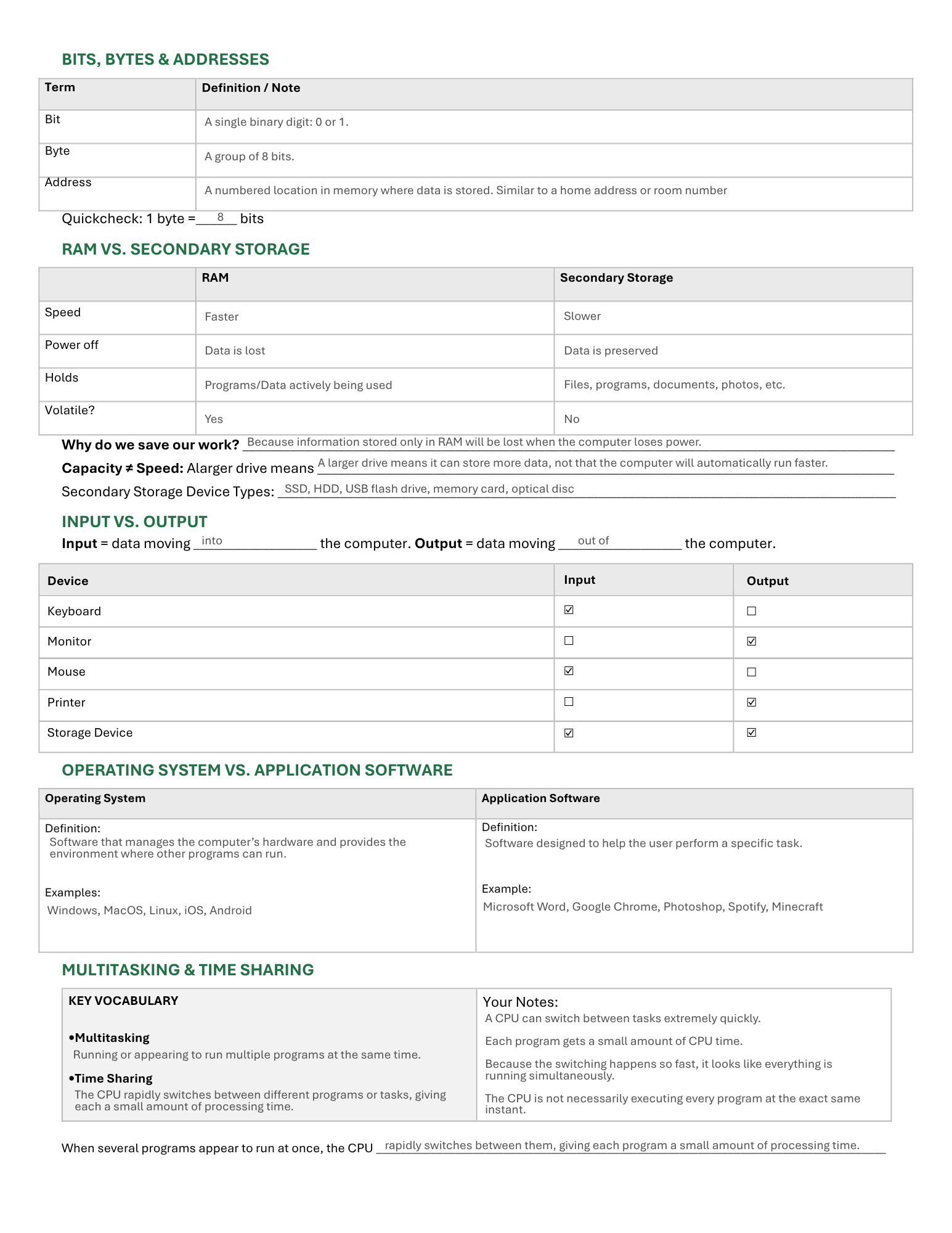Completed guided notes, page 2